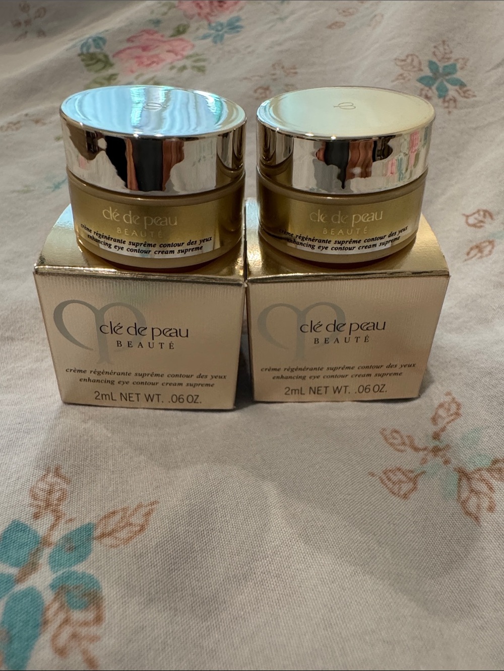 cle de peau Beauté Eye Cream set of 2